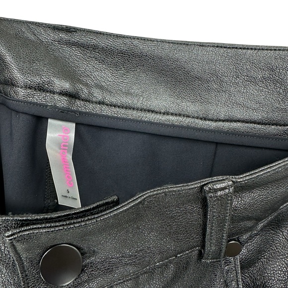 COMMANDO Pants Faux Leather Five-Pocket Black - Picture 7 of 8